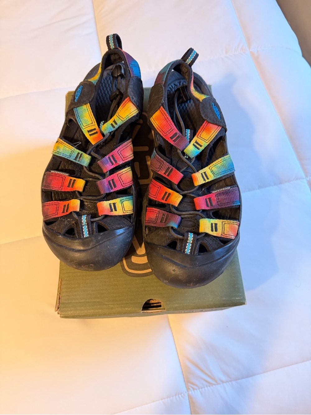 KEEN Newport Retro Original Tie Dye Waterproof Sandals Women’s 7.5